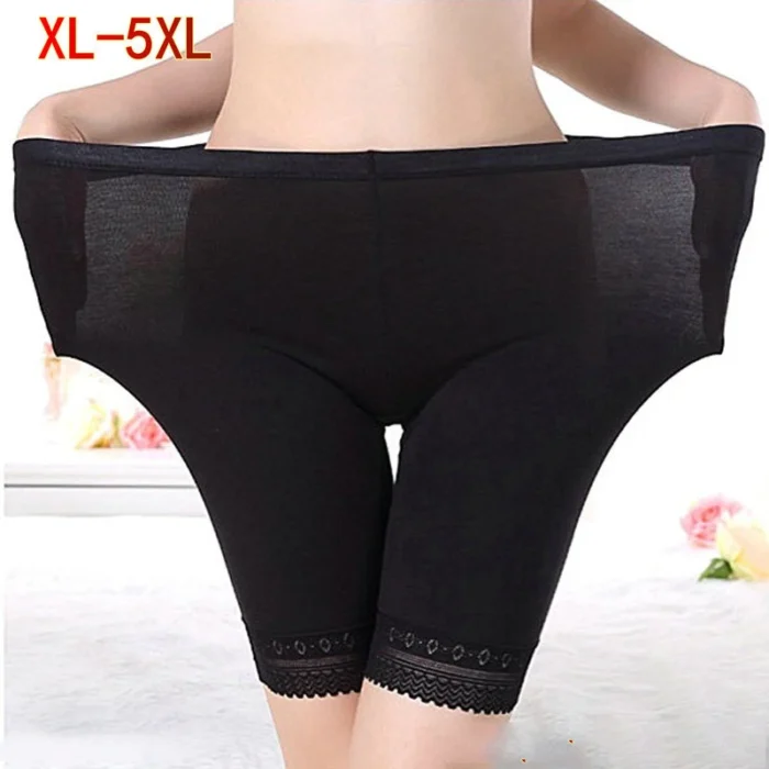 Plus Size 5XL Seamless Safety Short Pants Women Highly Elastic