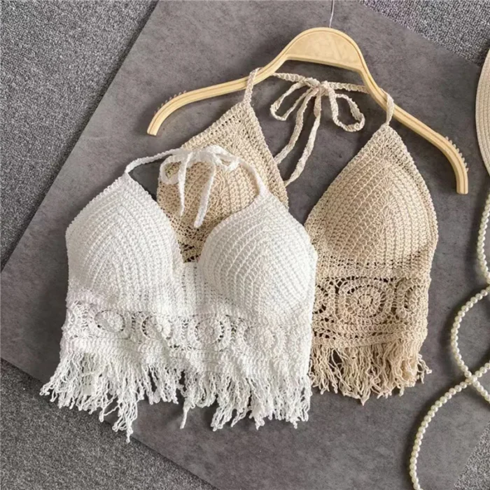 Summer Sexy Boho Beach Holiday Camisole Halter Tops - Image 4