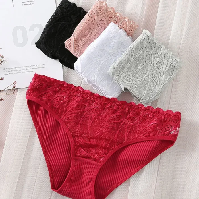 1pc Women's Panties Cotton Underwear Sexy Lingeries