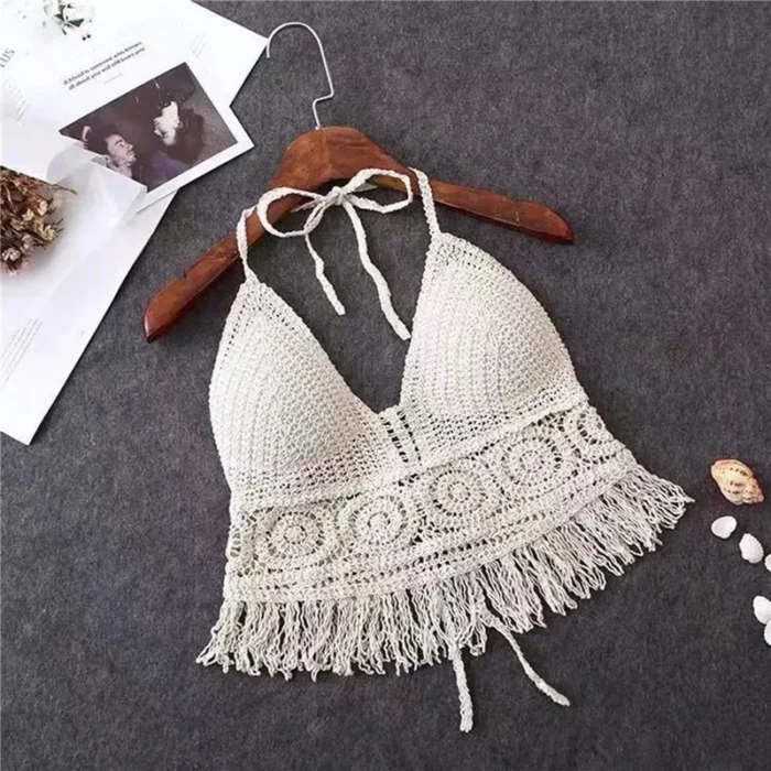 Summer Sexy Boho Beach Holiday Camisole Halter Tops - Image 5