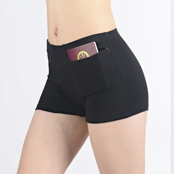 Women's Safety Anti-theft Pants Soft Shorts Cotton Boxer Summer