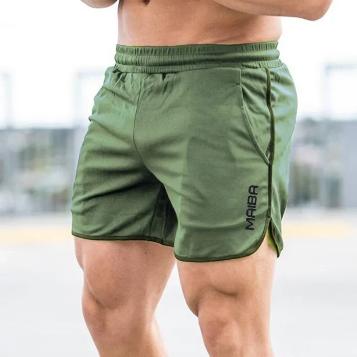 New Fitness Breathable Sports Shorts Running Quick Dry Pants Summer Slim - Image 4