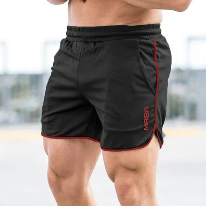 New Fitness Breathable Sports Shorts Running Quick Dry Pants Summer Slim - Image 3