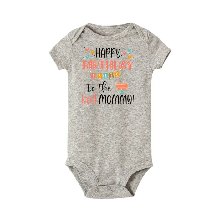 Happy Birthday To The Best Mommy Baby Clothes - Image 5