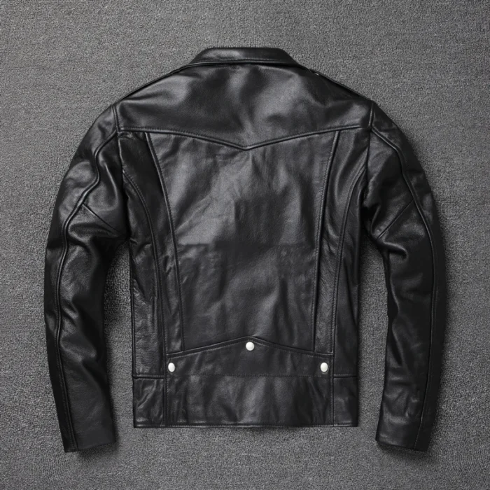 Winter 2022 New Motorcycle Style 100% Leather Jacket